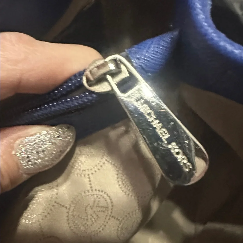 Michael Kors Royal Blue jet set travel tote